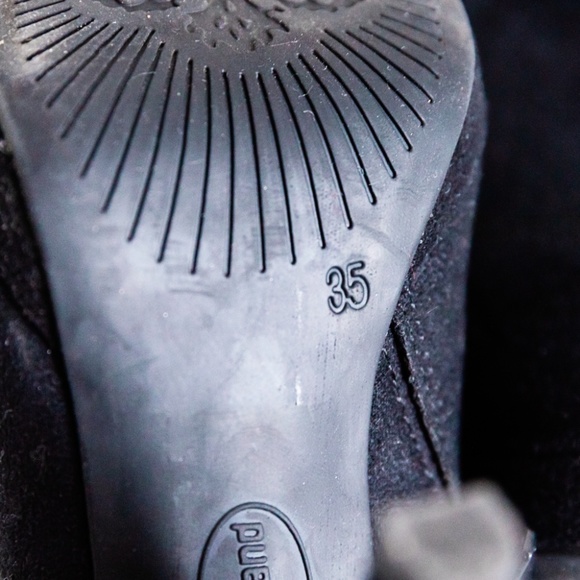 High heel ankle boots - black - 35/5 - new - Picture 4 of 6